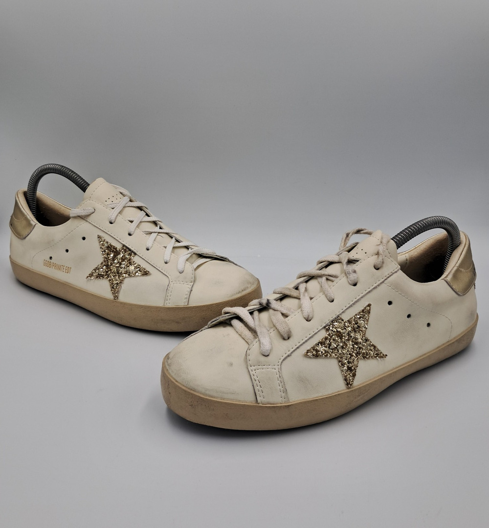 Golden Goose GGDB/Private Edition Designer Sneakers Distressed Luxury Shoes